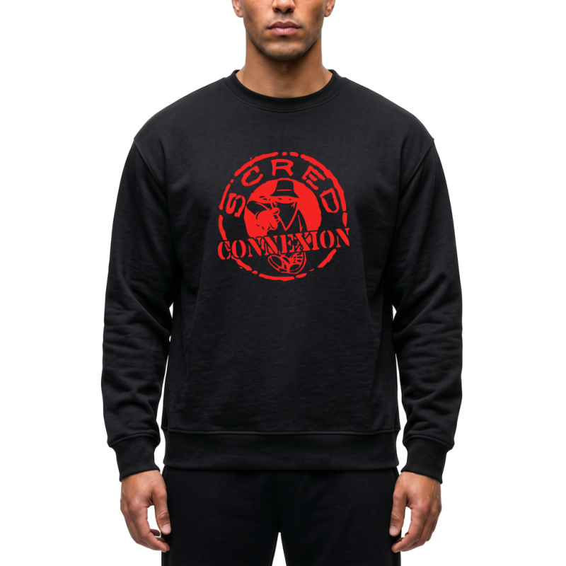 Sweat Col rond Classico impression daim / Scred Boutique - Jamais dans la Tendance 