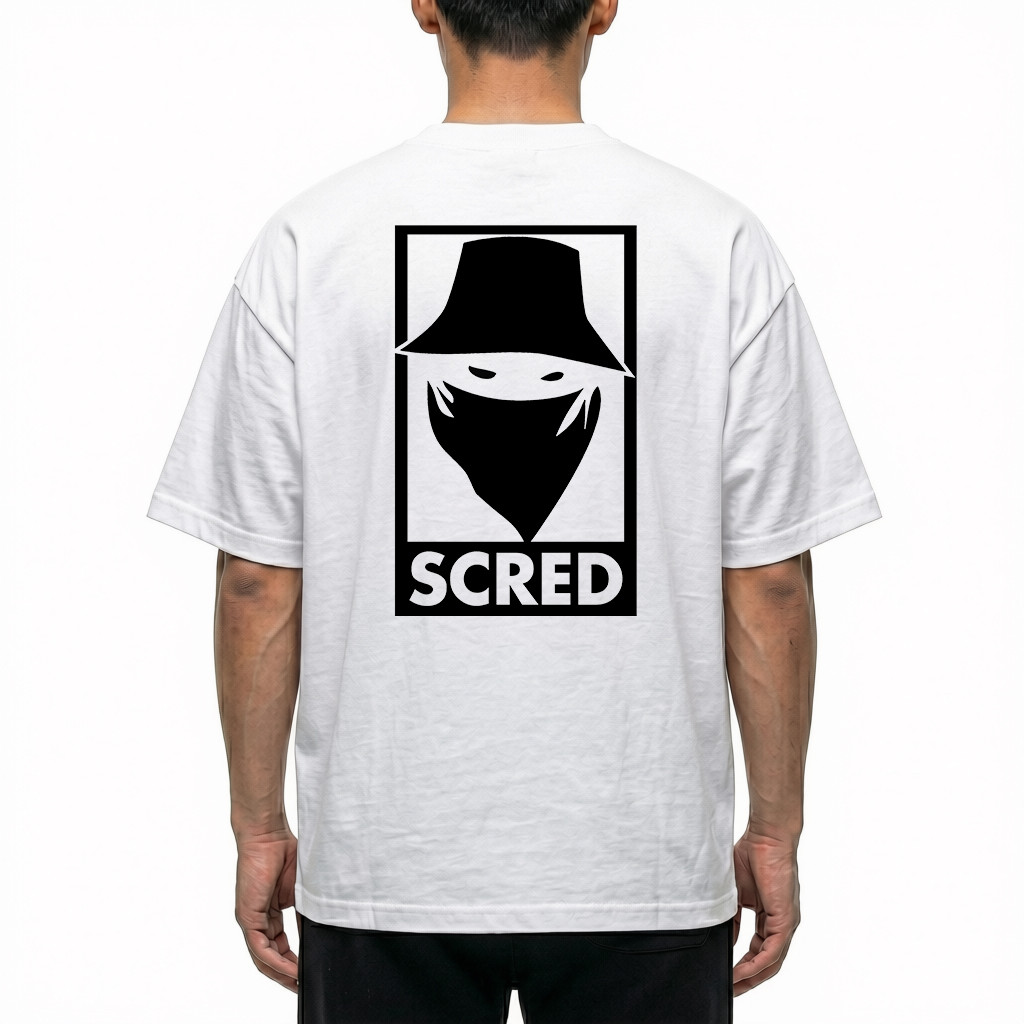 Tshirt Oversize Scred Connexion The Box