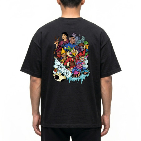 Tshirt Oversize Scred Connexion Historique