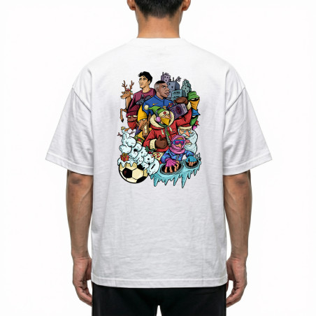 Tshirt Oversize Scred Connexion Historique