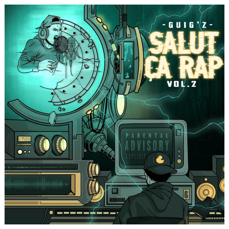 Album Cd Guig'z - Salut ça rap vol 2