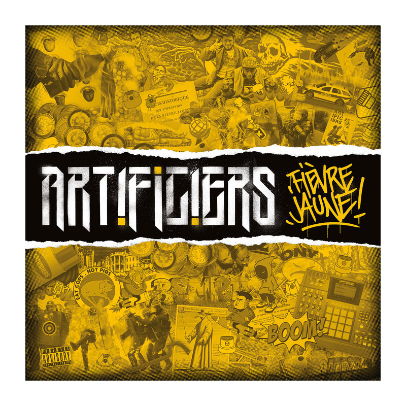 Maxi vinyle " Les artificiers" - Fievre jaune