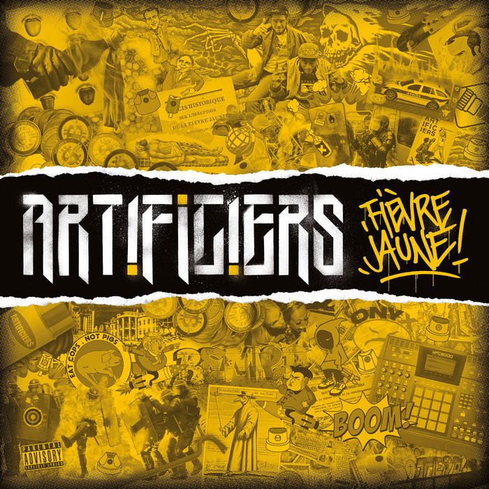 Maxi vinyle " Les artificiers" - Fievre jaune