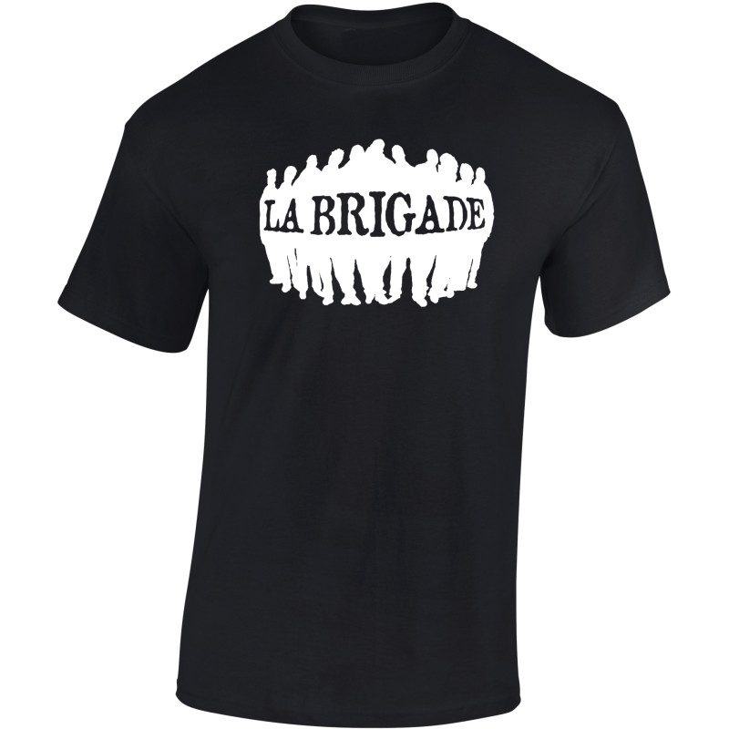 tee-shirt noir la brigade