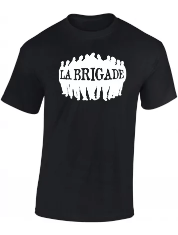 la brigade tee-shirt noir " La brigade"
