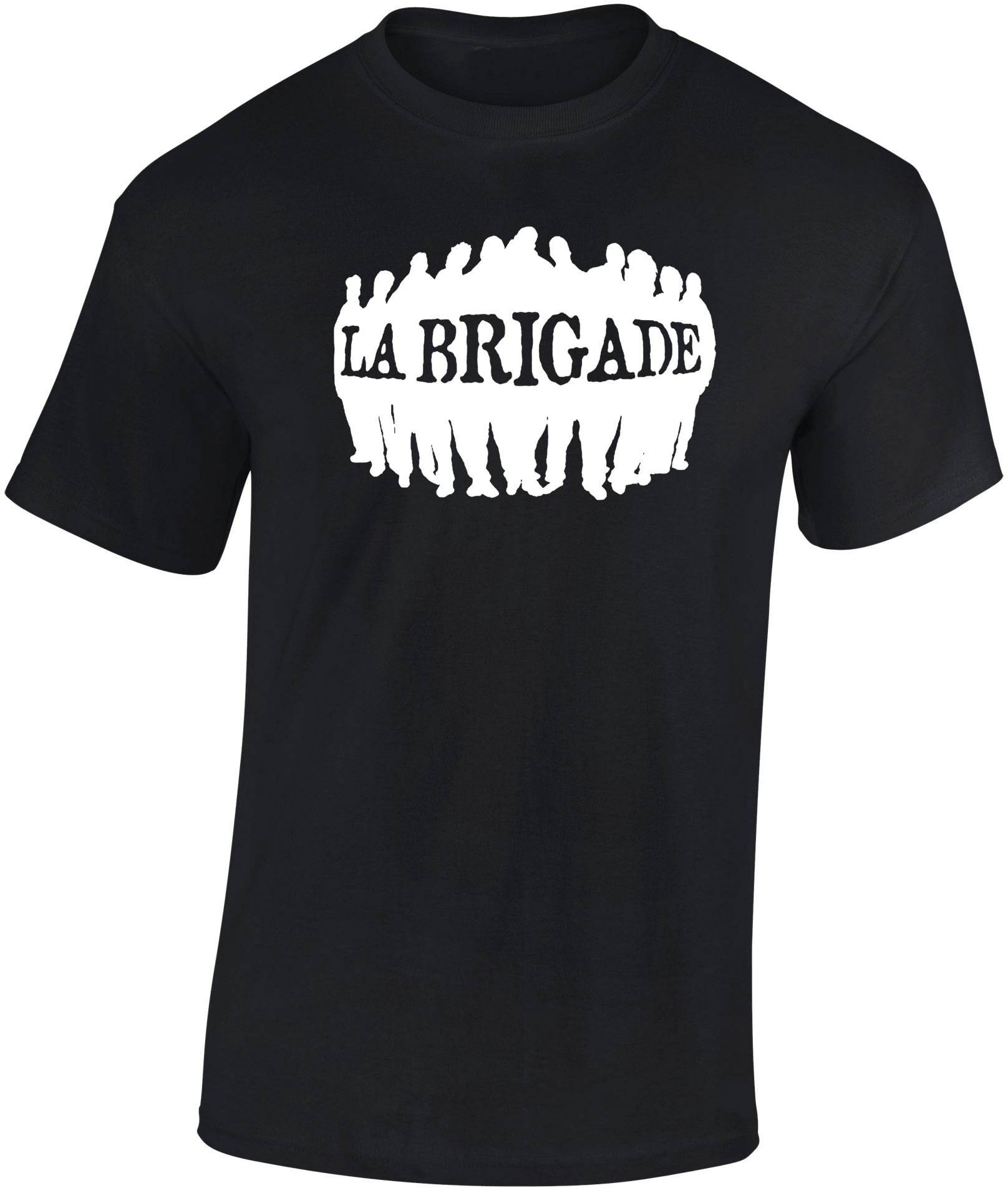 tee-shirt noir " La brigade" de la brigade sur Scredboutique.com
