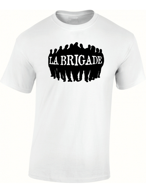 tee-shirt blanc " La brigade"