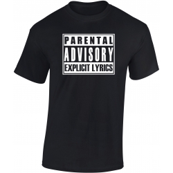 Tee-shirt Parental Advisory de hip hop sur Scredboutique.com