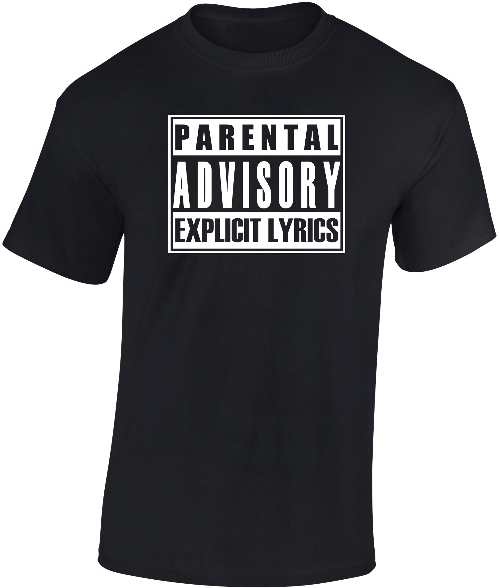 Tee-shirt Parental Advisory de hip hop sur Scredboutique.com