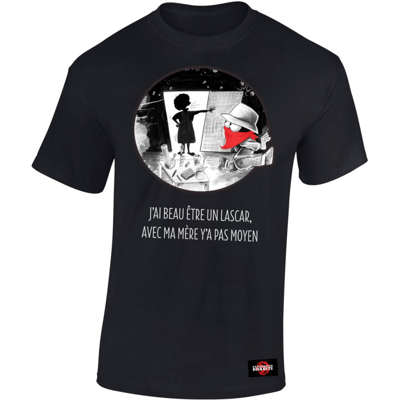 Tshirt Collector "Expression Diskrete" noir