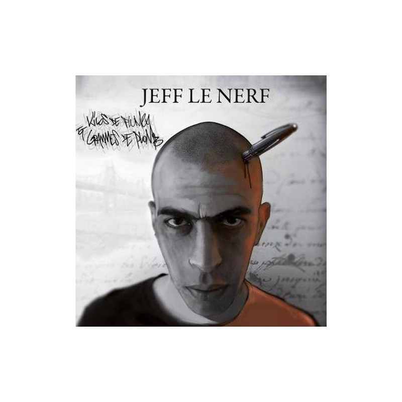 Album Cd "Jeff le nerf " - Kilos de plumes et grammes de plomb