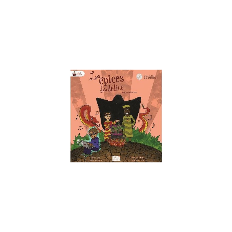 Livre + cd conte musical rap "La pluie d'or"