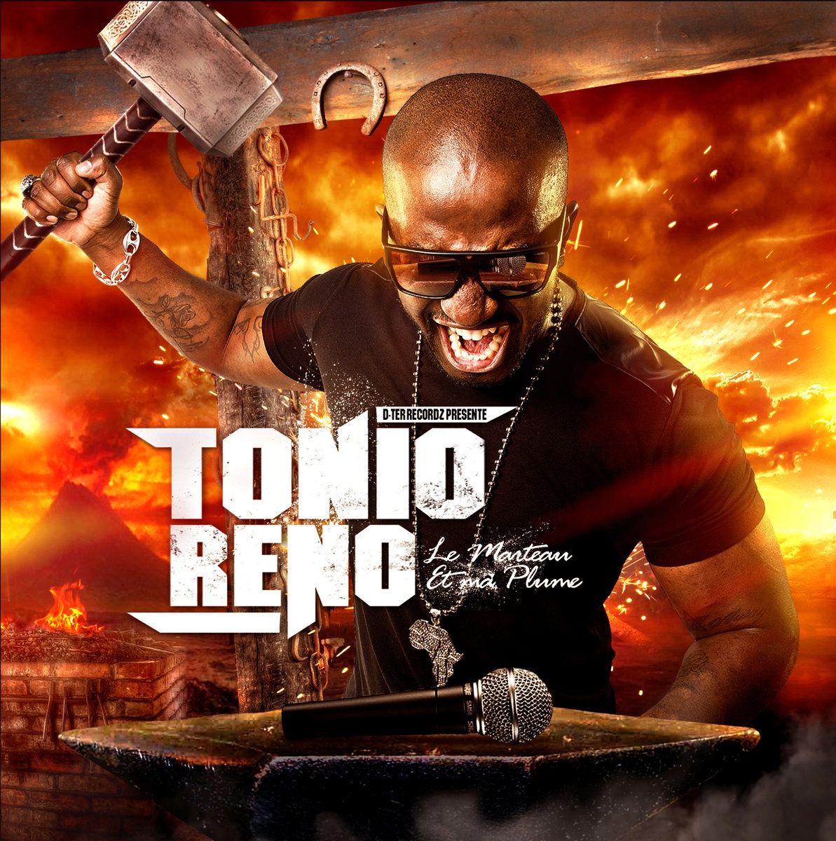 Album Cd "Tonio Reno" - Le marteau et ma plume de sur Scredboutique.com