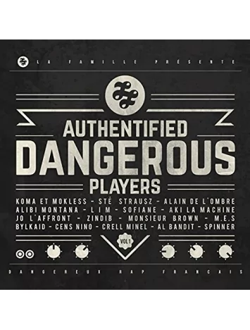 ALBUM CD - AUTHENTIFIED DANGEROUS PLAYERS 
