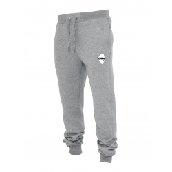 Pantalon de jogging gris "petit visage" de scred connexion sur Scredboutique.com