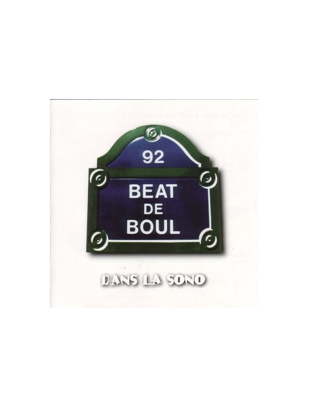 Album Cd "Beat de boul" - Dans la sono