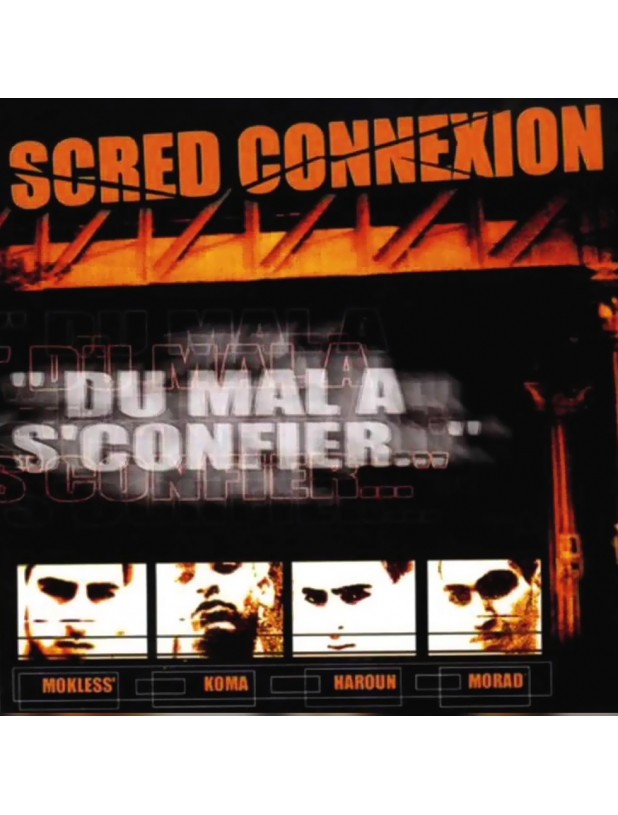 Album Vinyl "Scred Connexion - Du mal a s'confier" Edition Collector dédicacée