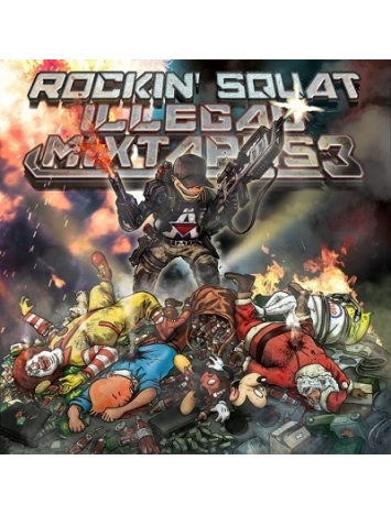 Album Cd "Assassin Rockin'squat " - illegal mixtapes 3