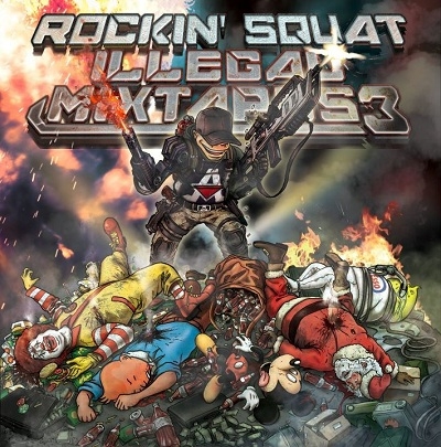 Album Cd "Assassin Rockin'squat " - illegal mixtapes 3 de assassin sur Scredboutique.com