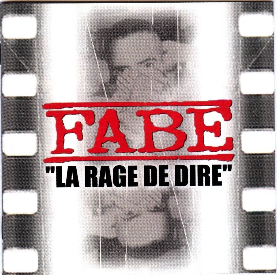 Album vynile "La rage de dire "- Fabe de fabe sur Scredboutique.com