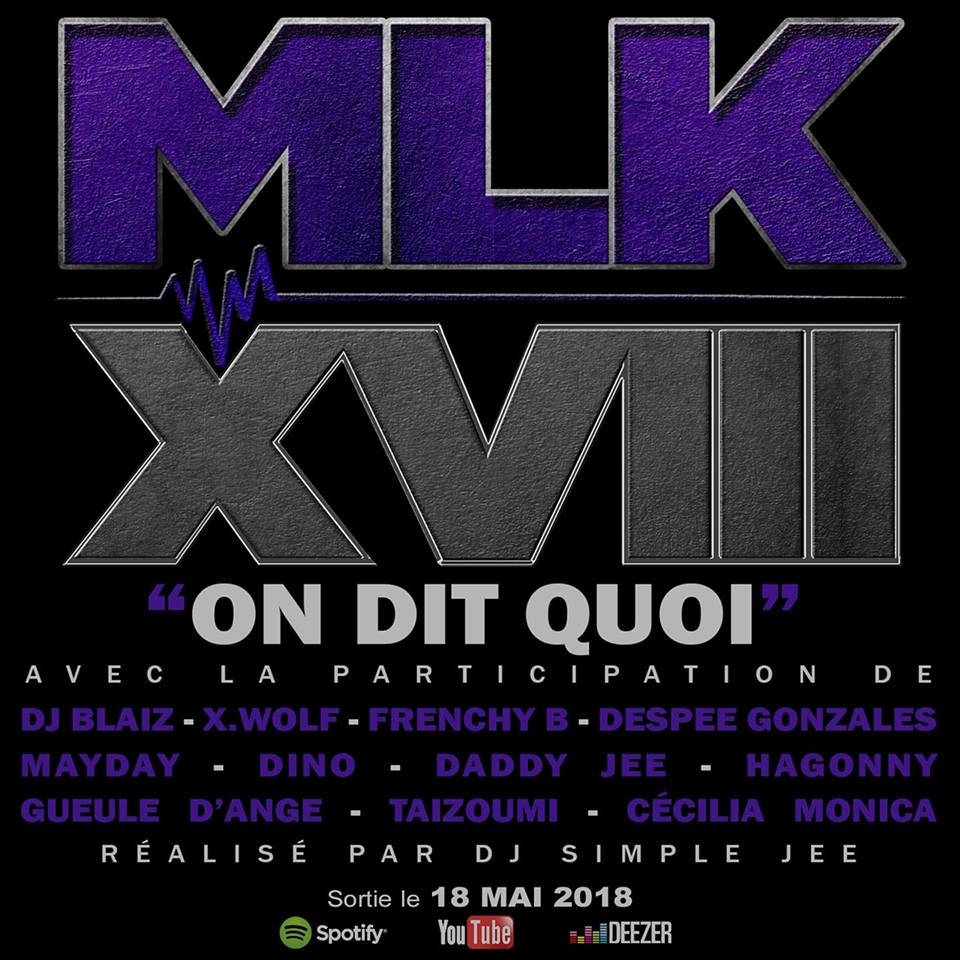 Album Cd "MLKXVIII" - On dit quoi de mlkxiii sur Scredboutique.com