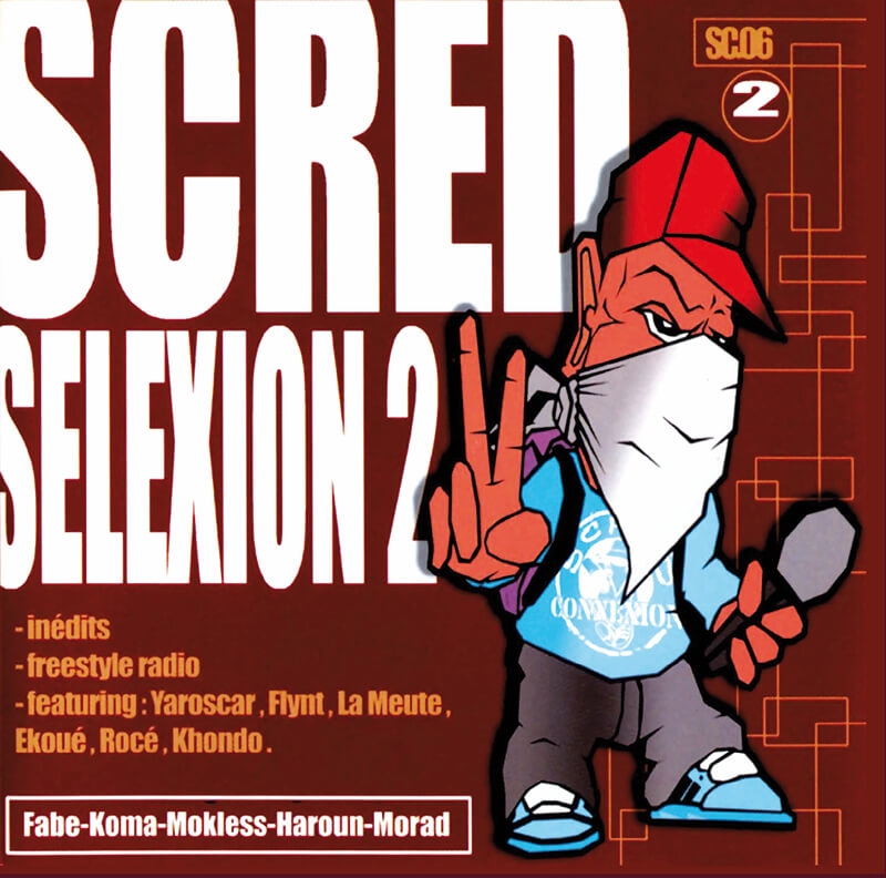Vinyle - Réedition Collector Scred Selexion 2 de scred connexion sur Scredboutique.com
