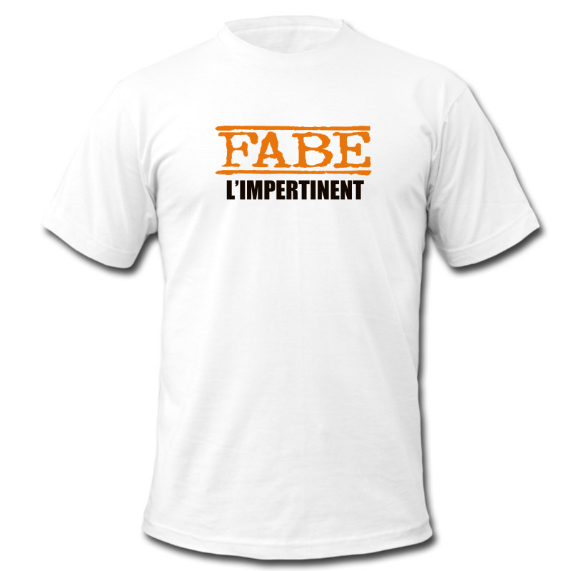 tee-shirt "L'impertinent" blanc