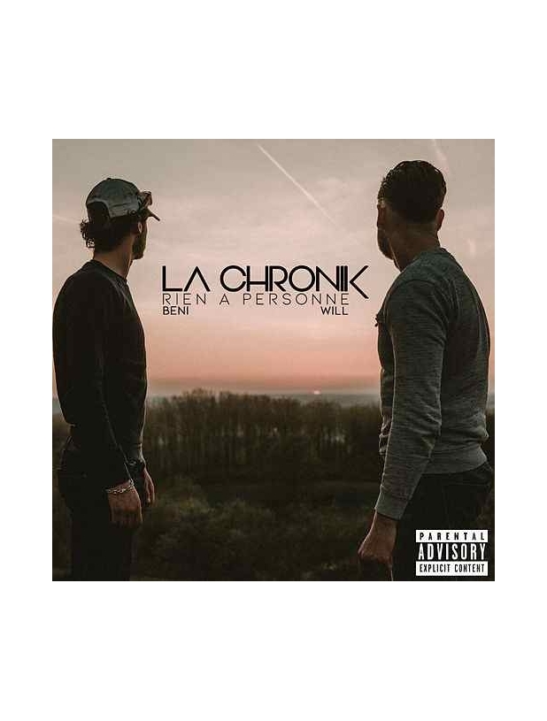 Album Cd "La Chronik - Rien a Personne"