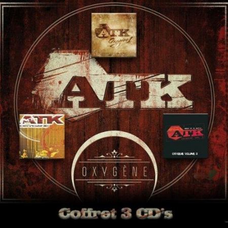 coffret 4 cd "ATK" - Oxygene vol 1, 2 et 3