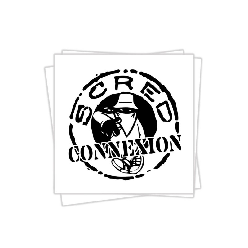 Pack 10 Stickers Scred Connexion