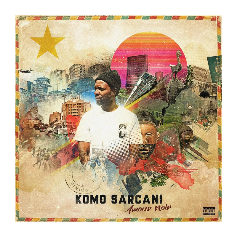 Album Cd "komo sarcani" - Amour noir