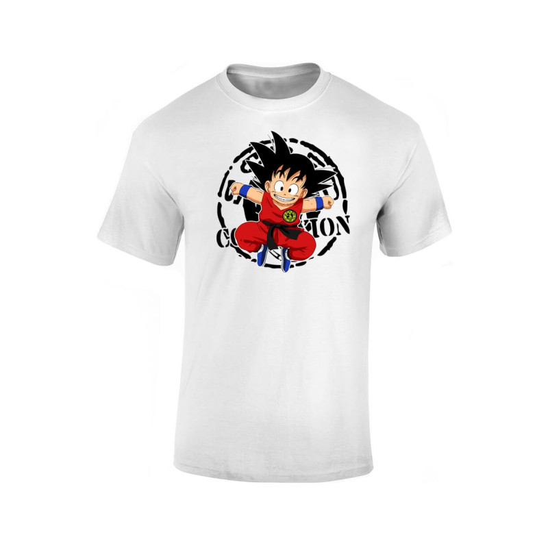 T shirt enfant DB Scred blanc