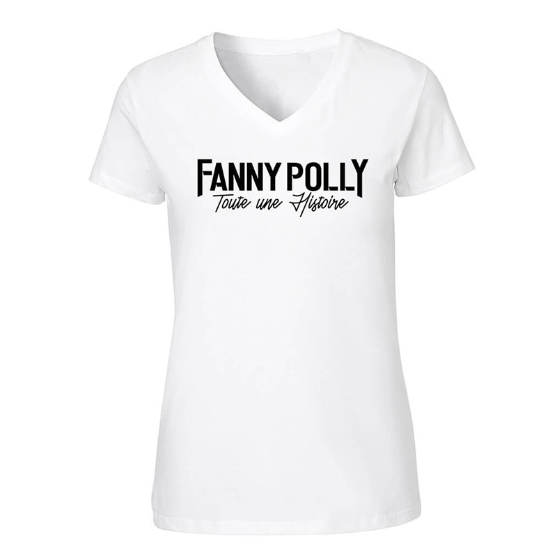 T-Shirt Femme Fanny Polly Blanc