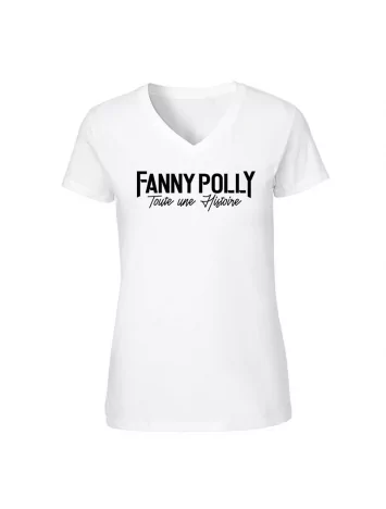 fanny polly T-Shirt Femme Fanny Polly Blanc