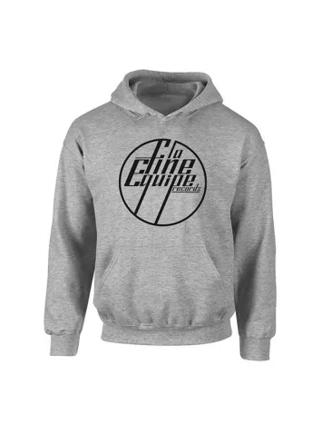 Sweat Capuche "La Fine Equipe" Gris logo Noir
