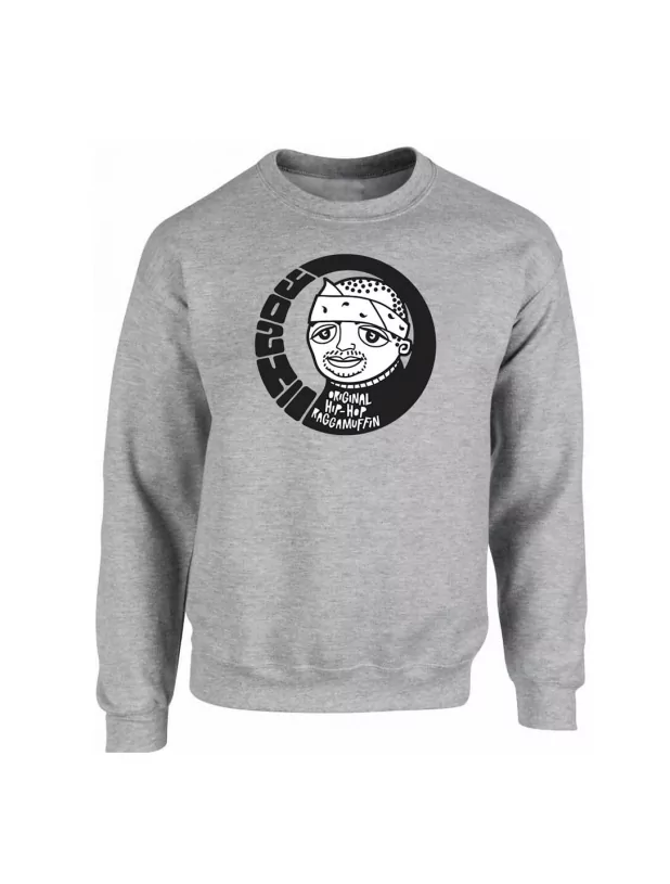 sweat col rond "Yoshi" Gris de yoshi sur Scredboutique.com