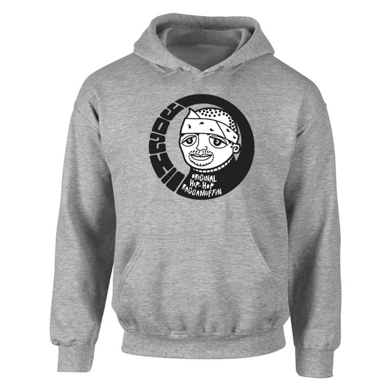 sweat capuche "Yoshi" Gris