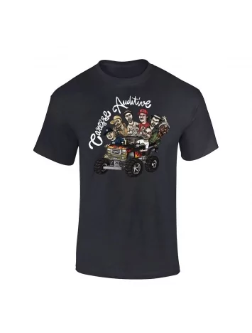 tee-shirt &quot;Yoshi Caresse Auditive&quot; Noir