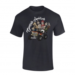 tee-shirt "Yoshi Caresse Auditive" Noir de yoshi sur Scredboutique.com