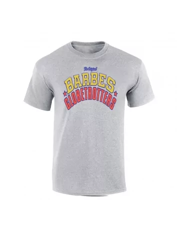 tee-shirt &quot;Barbes Globetrotters&quot; gris