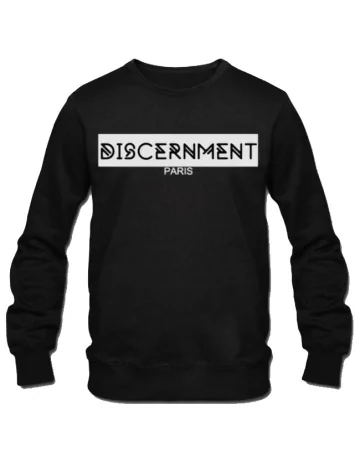 Pull &quot;Discernment&quot; Noir