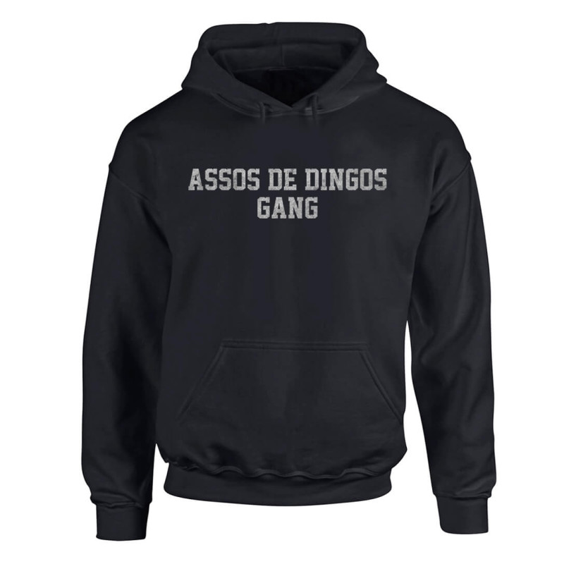 sweat capuche Freko ATK Assos de Dingos Noir