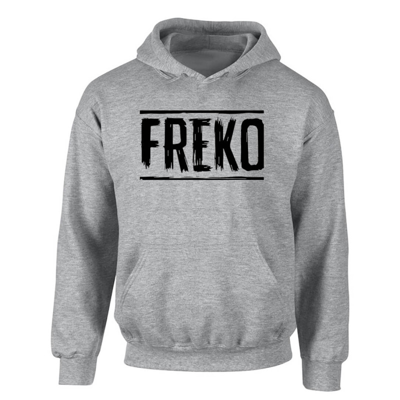Sweat capuche Freko Gris
