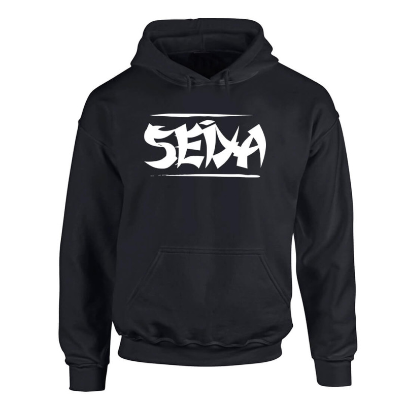sweat capuche Seiya Noir