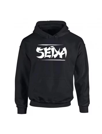 sweat capuche Seiya Noir