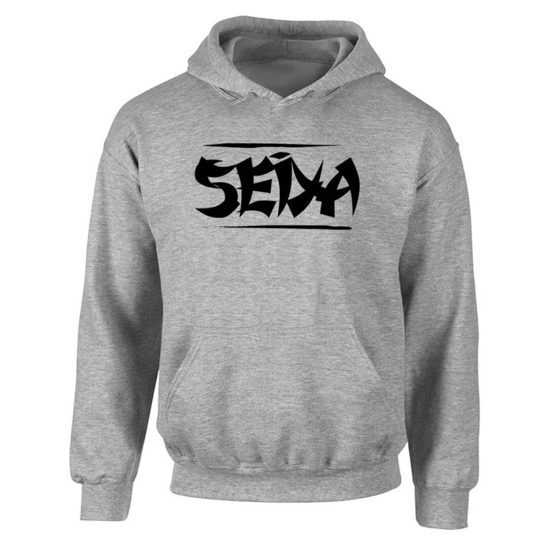 sweat capuche Seiya  Gris