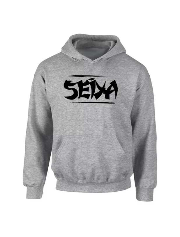 sweat capuche Seiya  Gris de seiya sur Scredboutique.com