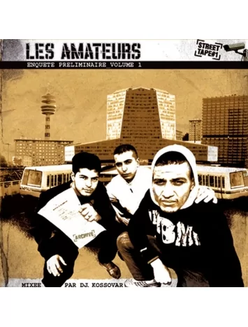  Album Cd "les amateurs" Enquete preliminaire vol 1