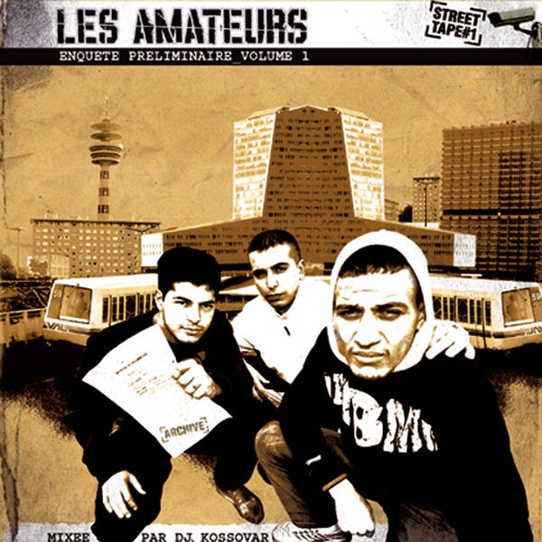 Album Cd "les amateurs" Enquete preliminaire vol 1 de sur Scredboutique.com