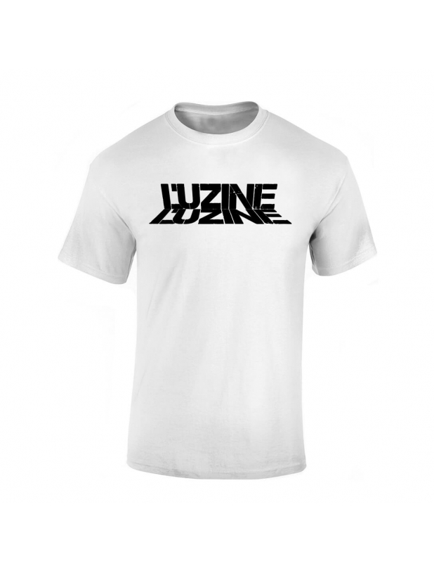 T-Shirt L'uzine blanc logo noir